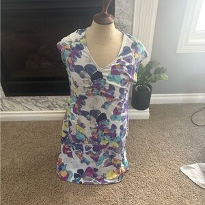 Title Nine Multicolor V-Neck Dress